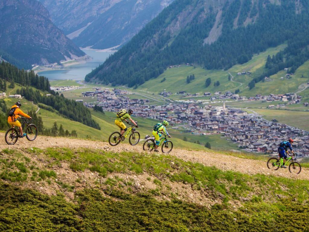 Sentieri per mountain bike o downhill a Livigno